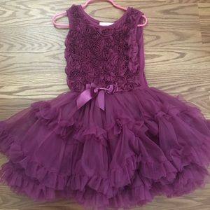 Purple tulle dress size 5/6